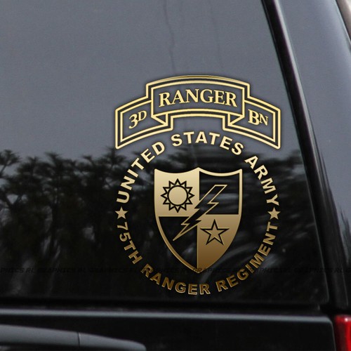 Army ranger scroll 75 - army,